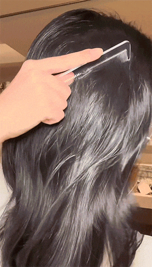 好？10分钟轻松养成女明星「绸缎发」开元棋牌app洗完头自然风干还是吹干(图3)