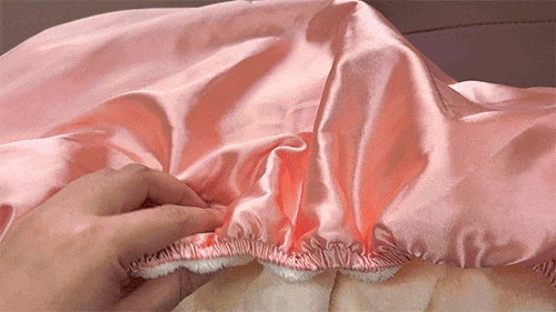 好？10分钟轻松养成女明星「绸缎发」开元棋牌app洗完头自然风干还是吹干(图10)